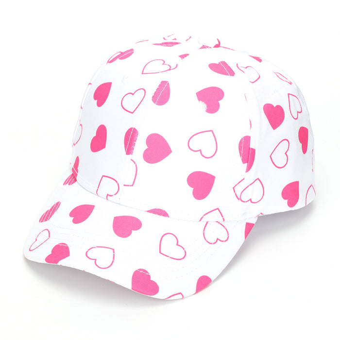Wholesale Children' s colorful tie-dye baseball cap outdoor sun hat