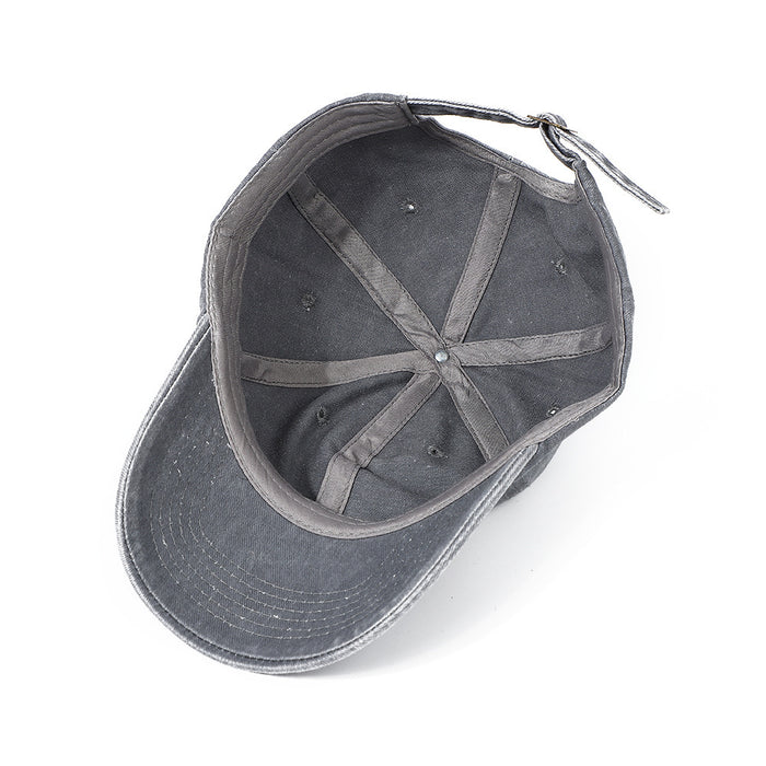 Wholesale Kpop cartoon character washed baseball cap