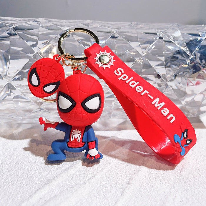 Wholesale Cartoon Silicone Doll Keychain JDC-KC-QiChao020