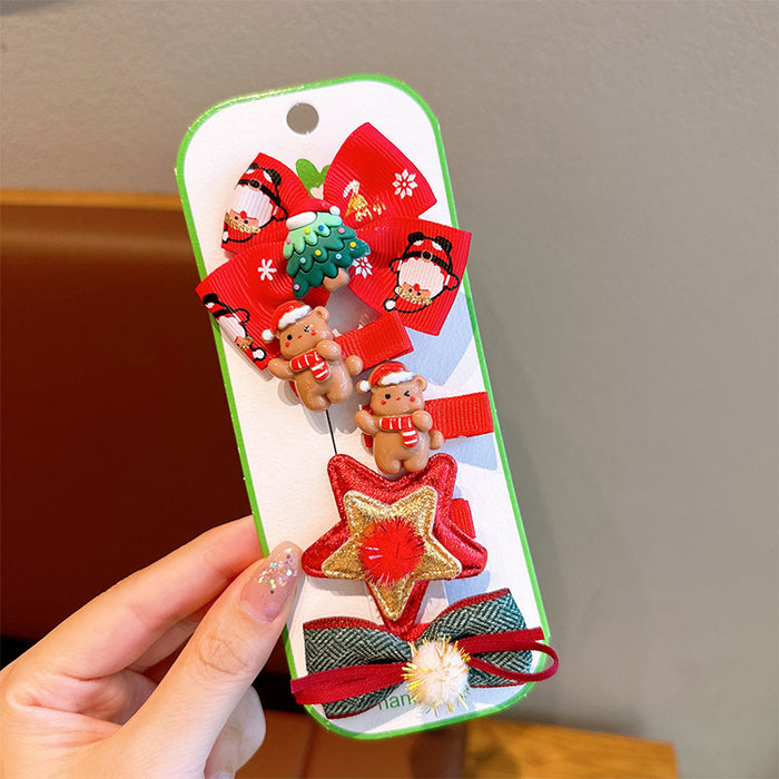 Wholesale Children' s Christmas Hair Clips