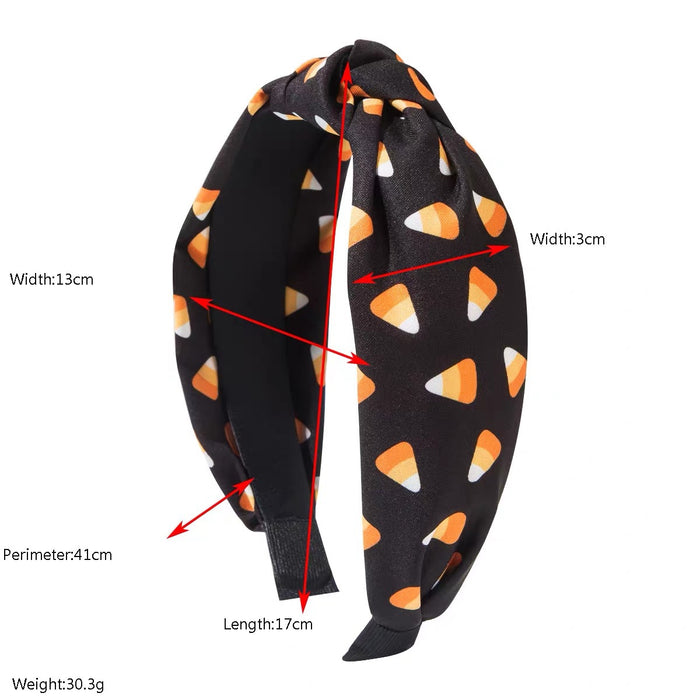 Wholesale  Ghost Skull Star Moon Print Fabric Headband Retro Party Hair Accessory For Everyday Styling And Boutique Resale