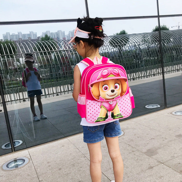 Wholesale cartoon kindergarten school bag middle and large class bag (M) JDC-BP-Kayao005