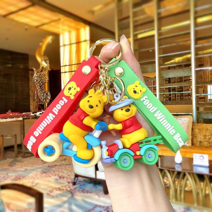 Wholesale Cartoon Doll Silicone Keychain JDC-KC-MingT279