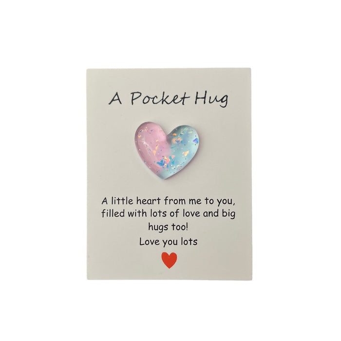 Wholesale Gradient Pocket Embrace Decorations Greeting Card