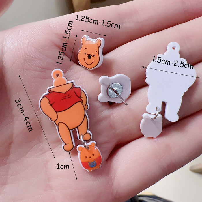 Wholesale Cartoon Christmas Acrylic Earrings JDC-ES-XiangL057