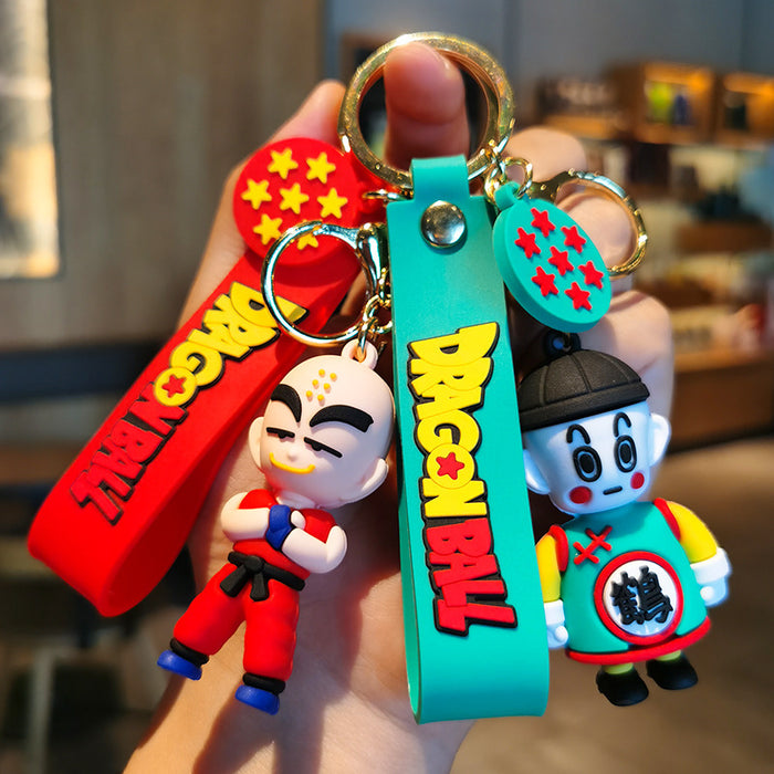 Wholesale Cartoon Doll Rubber Keychain JDC-KC-Tingm165