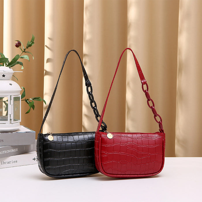 Wholesale Pu Crocodile Pattern Shoulder Bag JDC-SD-KunT002