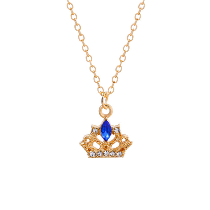 Wholesale Jewelry with diamonds, gemstones, necklaces, fashionable alloy pendants, metal collarbone chains