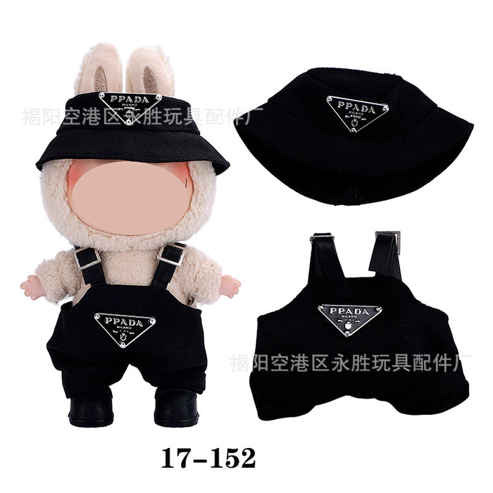 Wholesale 10pcs/set Doll clothes vinyl plush doll can be worn to replace clothes