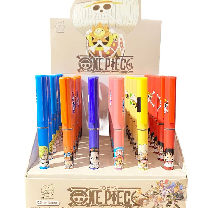 Wholesale Cartoon Student Gel Pen,  Cute Replaceable Core Straight Liquid Quick-Drying Ball Pen