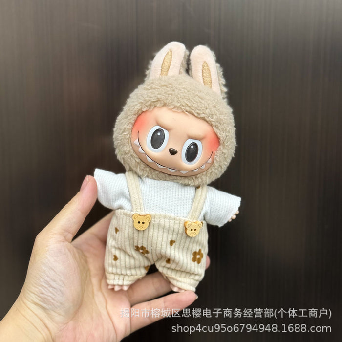 Wholesale Doll Clothes 17cm Pendant Plush Doll Replacement Set