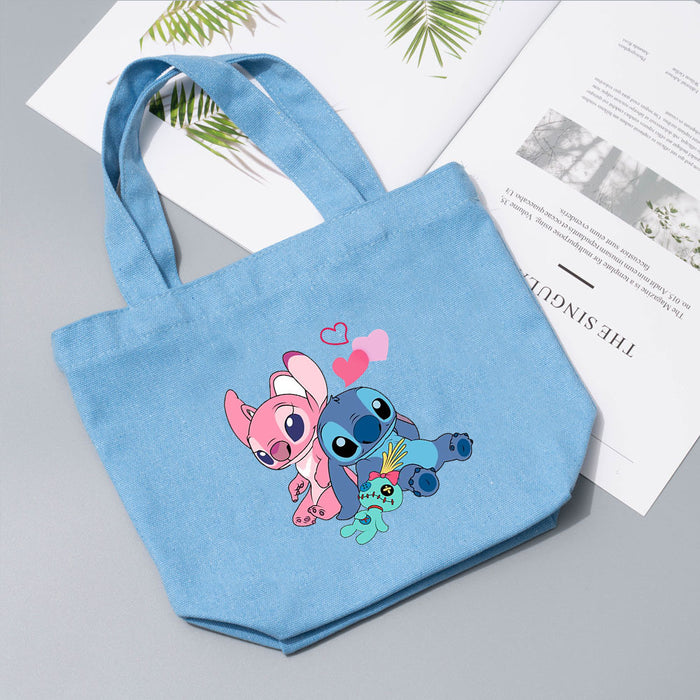 Wholesale Cartoon Printed Pattern Canvas Tote Bag JDC-HD-WuDuomei001