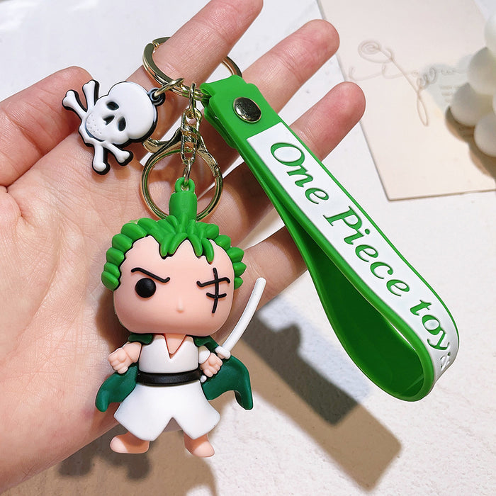 Wholesale Cartoon Silicone Doll Keychain JDC-KC-QiChao047