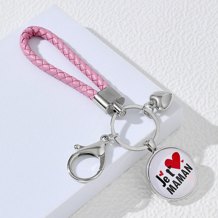 Wholesale Mother's Day Father's Day Metal Keychain Gifts JDC-KC-Huiw001