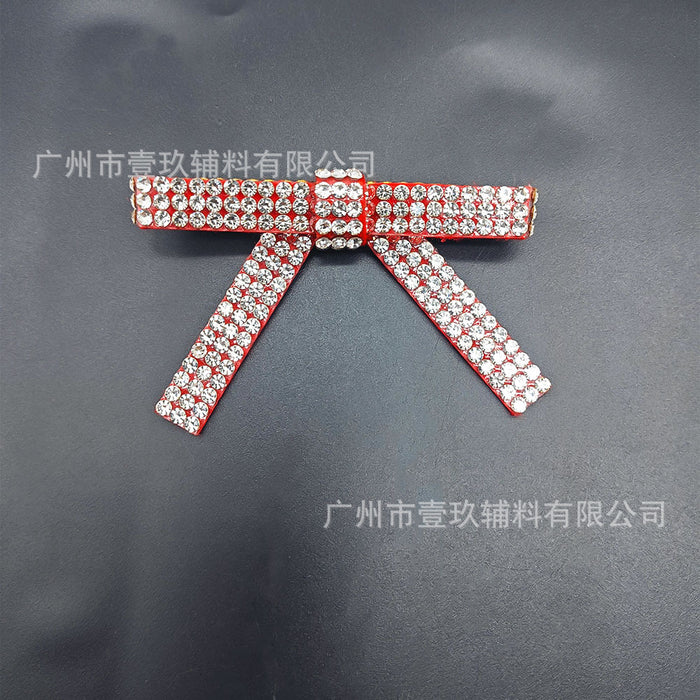 Wholesale DIY Rhinestone Bow Clothing Accessories and Pendants