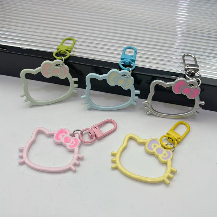 Wholesale Cute cartoon cat paw keychain