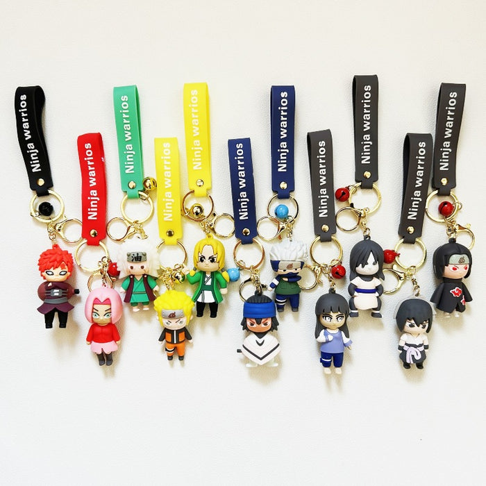 Wholesale PVC Cartoon Doll Keychain JDC-KC-WuYi085