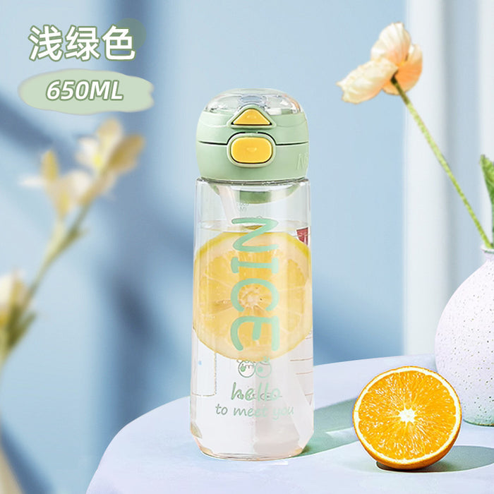 Wholesale  straw water cup  plastic cup