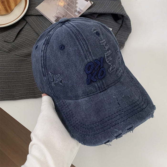 Wholesale Retro Hole Baseball Cap  All-match  Hat