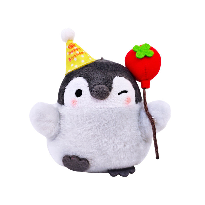 Wholesale Plush doll cute keychain penguin doll school bag accessories bag pendant