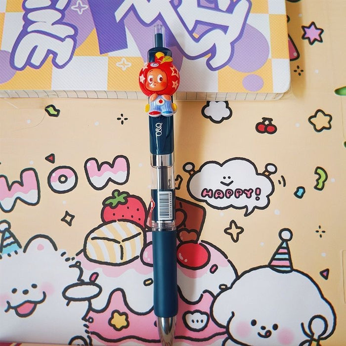 Wholesale Dinosaur Print Cute Gel Pens 0. 5mm Black Blue Ink Bulk Craft Supply