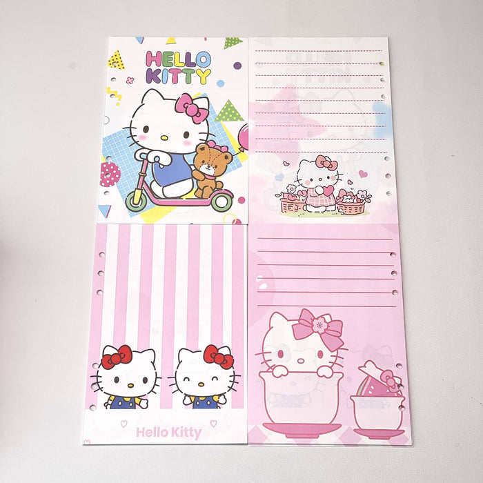 Wholesale A5 Cartoon 6-Hole Ruled Loose Leaf Refill Paper 100 Sheets