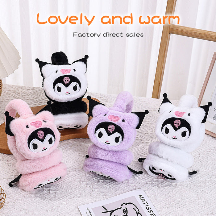 Wholesale Winter Cartoon Cute Warm Plush Earmuffs JDC-EF-BoF009