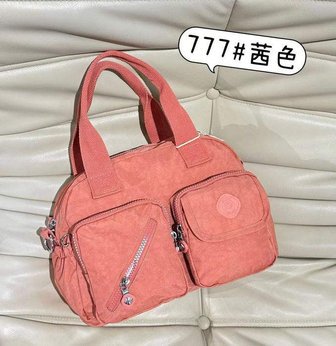 Wholesale Women' s versatile shoulder bag messenger bag large capacity mother' s bag middle-aged fashion cloth bag