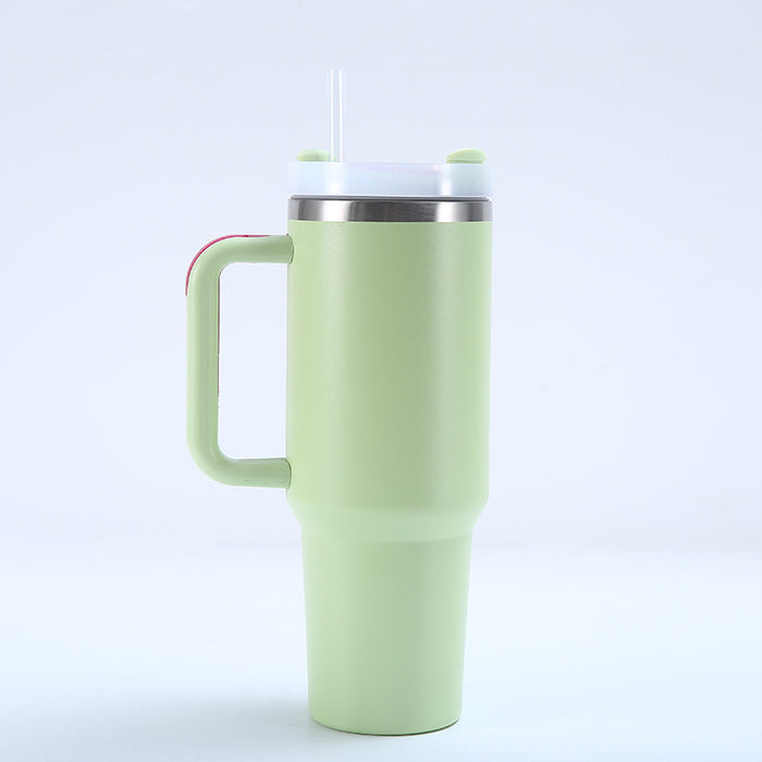 Wholesale 40oz handle car cup double-layer stainless steel ice bullies cup large-capacity thermos cup