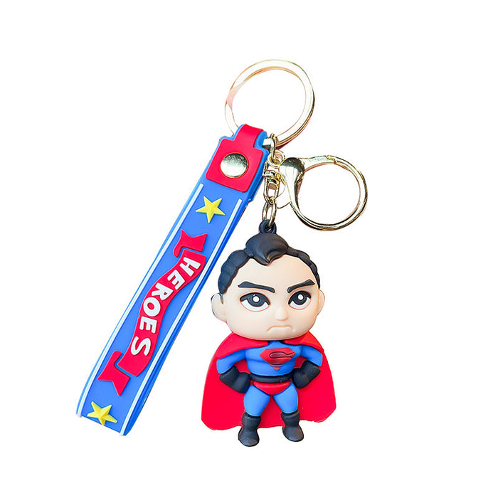 Wholesale PVC Creative Cartoon Animation Keychain JDC-KC-LeZi019