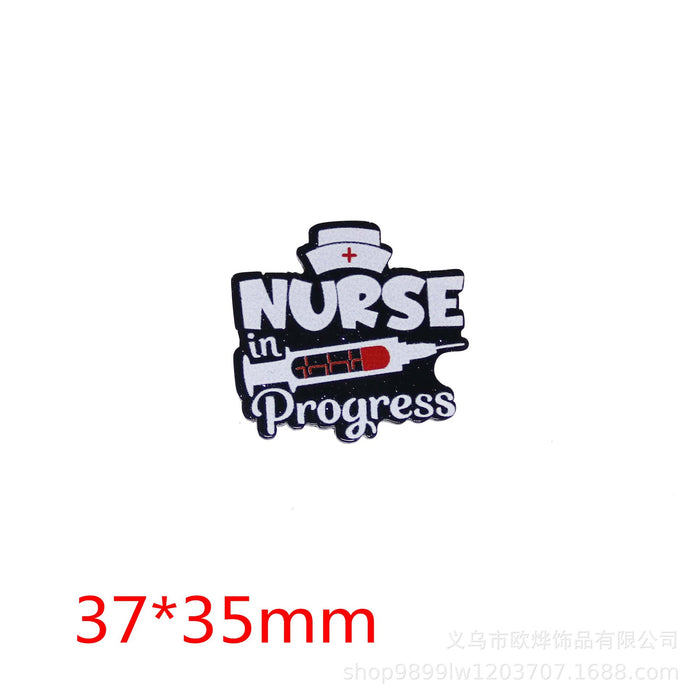 Wholesale Cartoon Organ Acrylic Pin DIY Patch Accessories JDC-FK-OuYie009