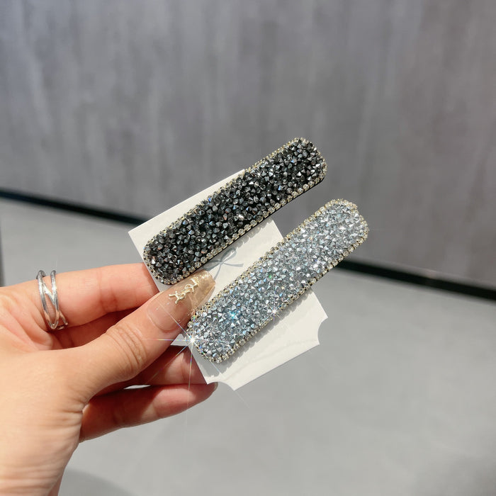 Wholesale Rhinestone Hairpin Elegant Bangs Clip Flash Diamond Edge Clip