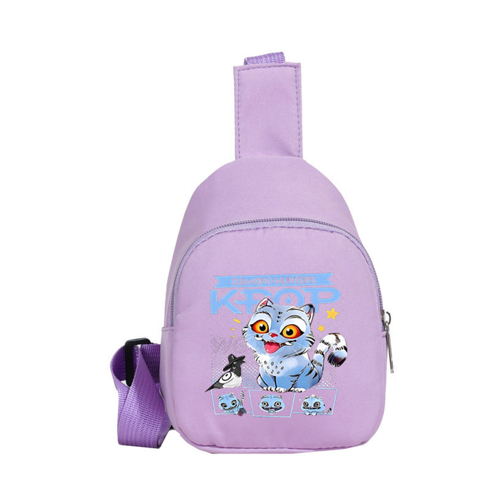 Wholesale Anime-themed Printed Shoulder Bag and Children' s Waist Bag