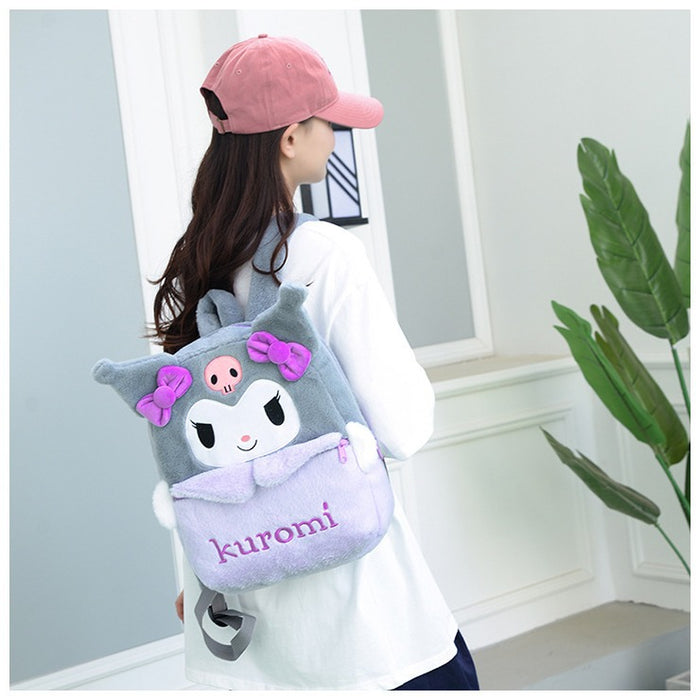 Wholesale Cartoon Cute Large Capacity Plush Backpack JDC-BP-ZeZ001