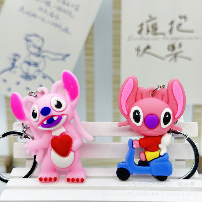 Wholesale Cartoon PVC Doll Keychains (F) JDC-KC-JiaA001