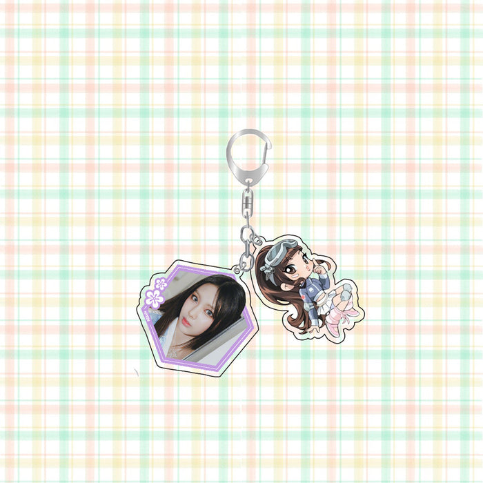 Wholesale Acrylic Keychain JDC-KC-HanTian004