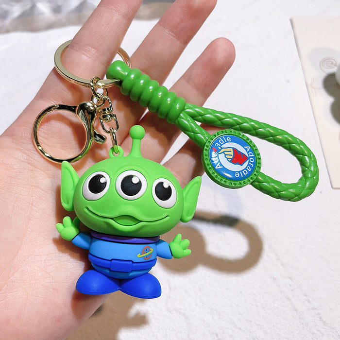 Wholesale Cartoon Silicone Doll Keychain JDC-KC-QiChao058