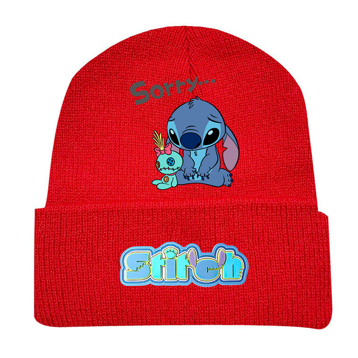 Wholesale Cartoon Wool Knitted Hat JDC-FH-LaiY007