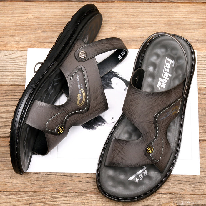 Wholesale 2024 Summer Men Men's Leather Sandals JDC-SD-KangLian001