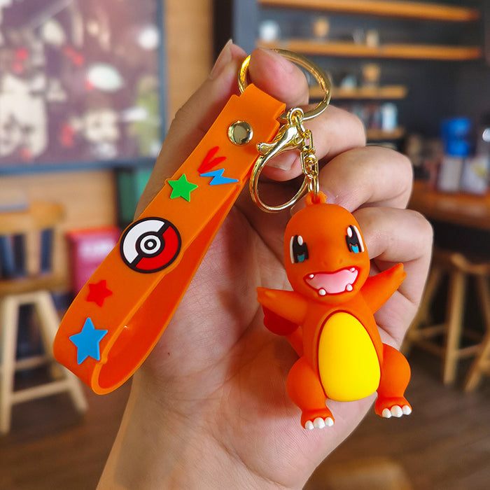 Wholesale Cartoon Doll Silicone Keychain JDC-KC-Tingm237