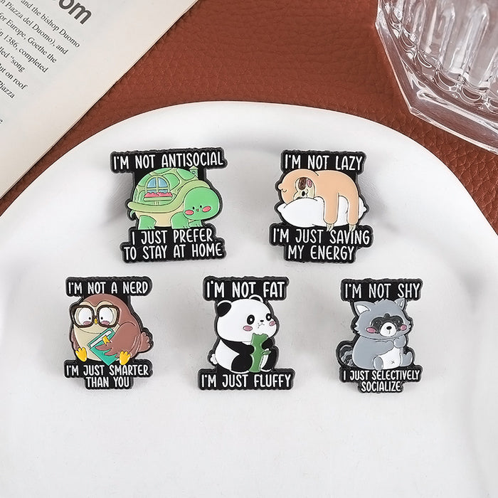 Wholesale Stylish Black Cat Brooch Zinc Alloy Cute Animal Badge Pin For Backpack Decoration Fashion Accessory Resale