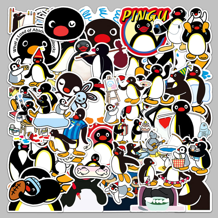 Wholesale 50pcs Cartoon Animals Cute Waterproof Decorative Stickers