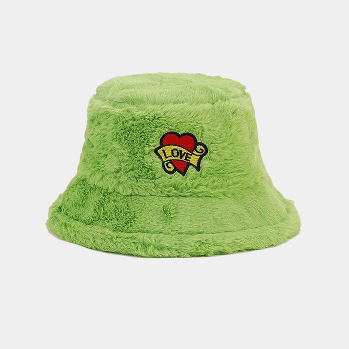 Wholesale Love Letters Plush Bucket Hat JDC-FH-LvY051