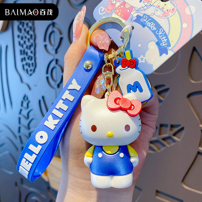 Wholesale Cartoon Doll Silicone Keychain (S) JDC-KC-BaiM071