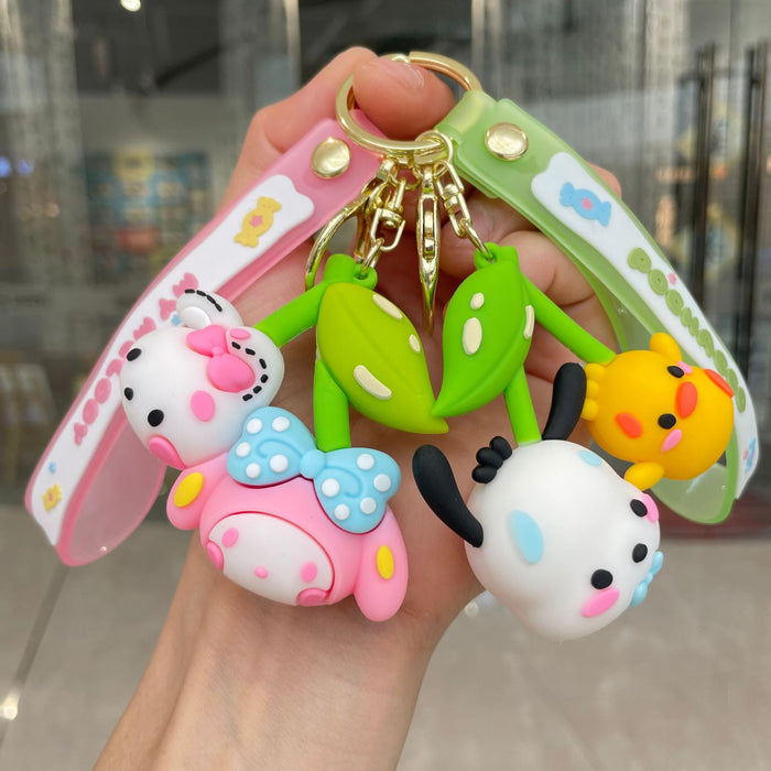 Wholesale Cartoon PVC Doll Keychain JDC-KC-YaoP010