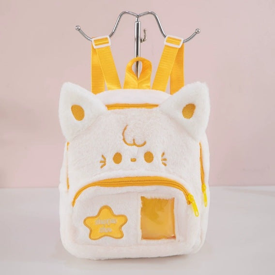 Wholesale Cute cartoon plush backpack bags for girls