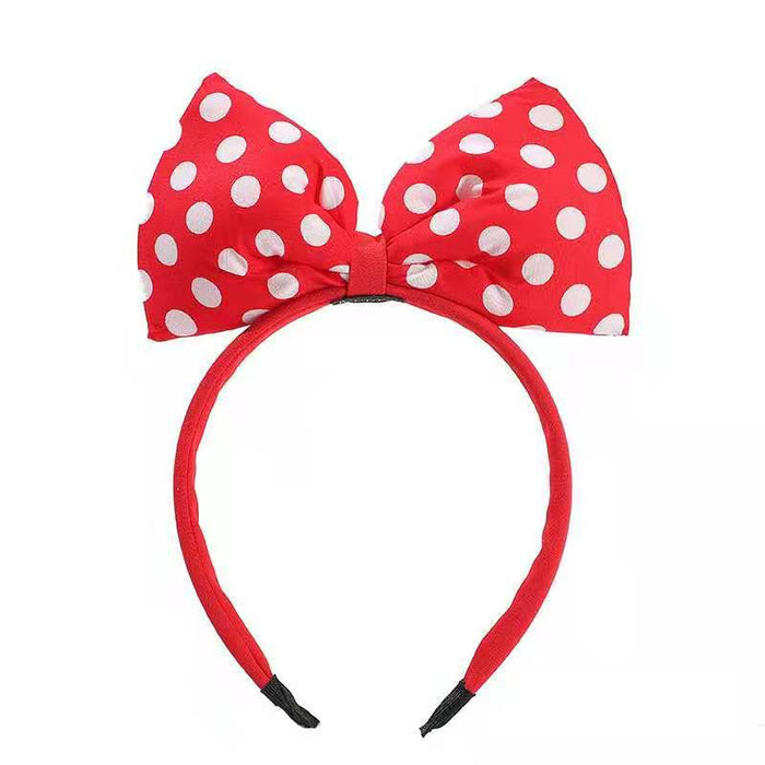 Wholesale Cute and Sweet Three-dimensional Bow Headband JDC-HD-MiaoY001