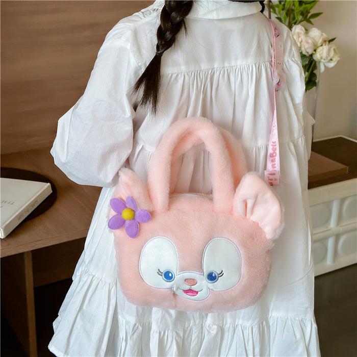 Wholesale cute cartoon plush handbag JDC-HB-RongT007