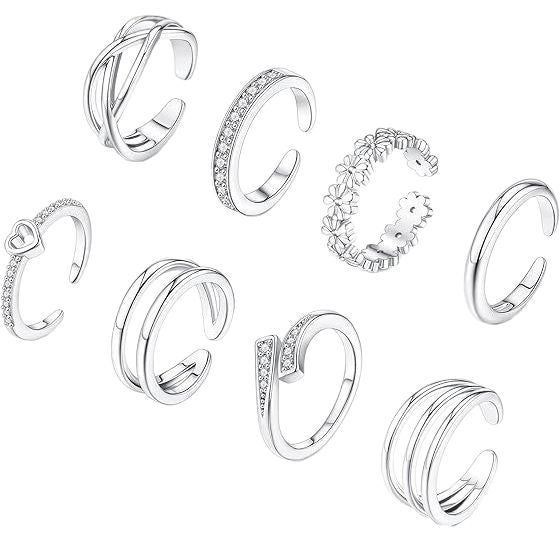 Wholesale Beach toe ring, gold-plated copper ring, open tail ring, toe ring