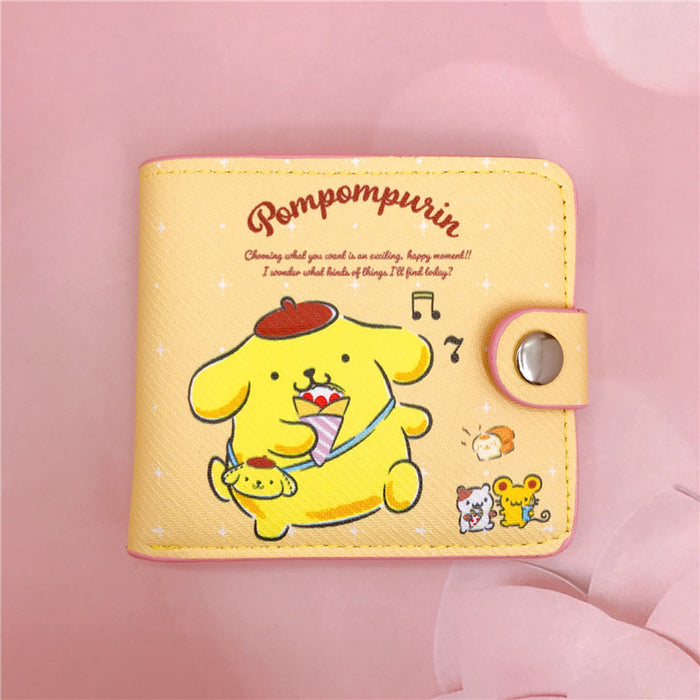 Wholesale PU Cartoon Short 2-fold Wallet JDC-WT-YaLL012